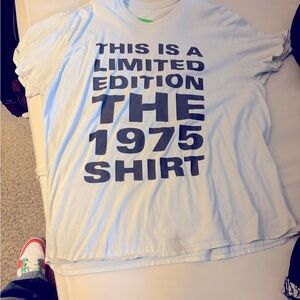 The 1975 ultimate xxl white tee